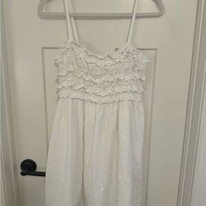American Eagle Outfitters White Mini Dress